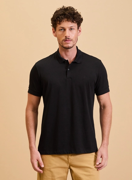 Polo Básica Muscle Lisa Pima