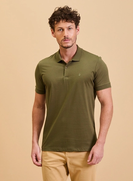Polo Básica Muscle Lisa Pima