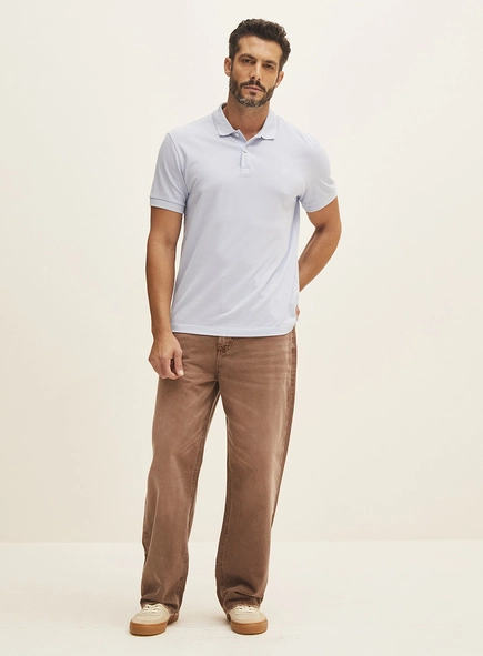 Polo Masculina Manga Curta