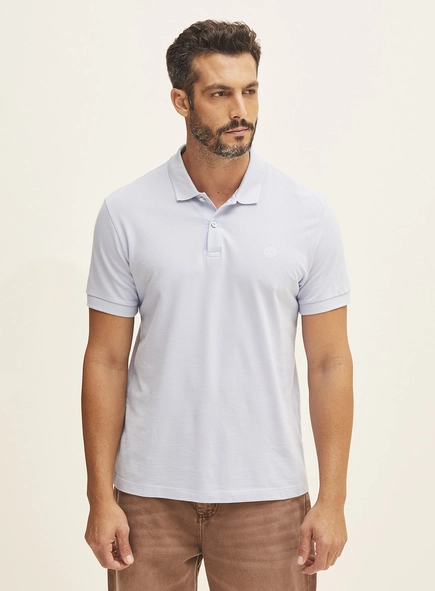 Polo Masculina Manga Curta