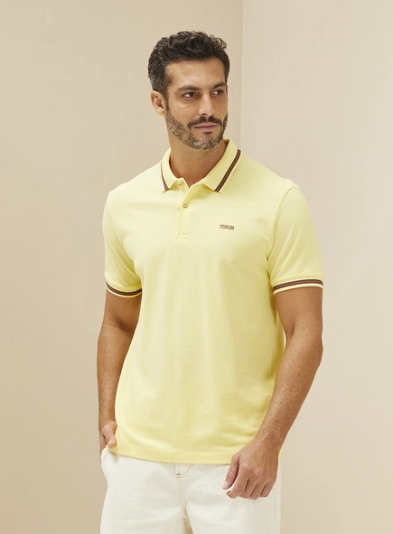 Polo Masculina Manga Curta