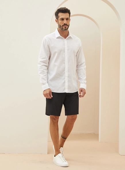 Camisa Masculina Linho Relax