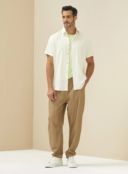 Camisa Masculina Listrada - Relax