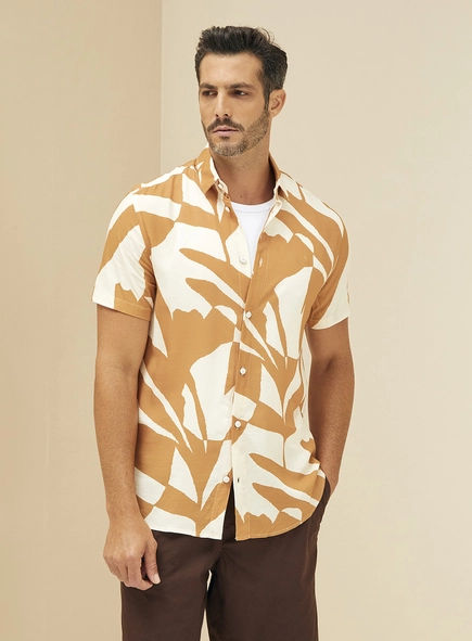 Camisa Masculina Estampada - St Barths