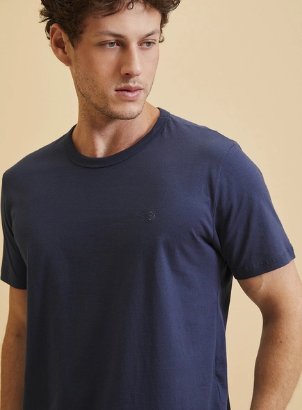 Camiseta Essencial De Algodão