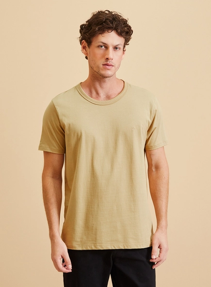 Camiseta Essencial De Algodão