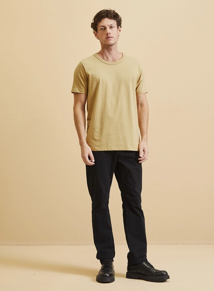 Camiseta Essencial De Algodão
