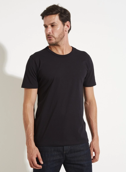 Camiseta Essencial De Algodão