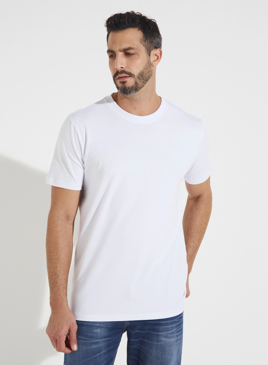 Camiseta Classic Manga Curta Branco