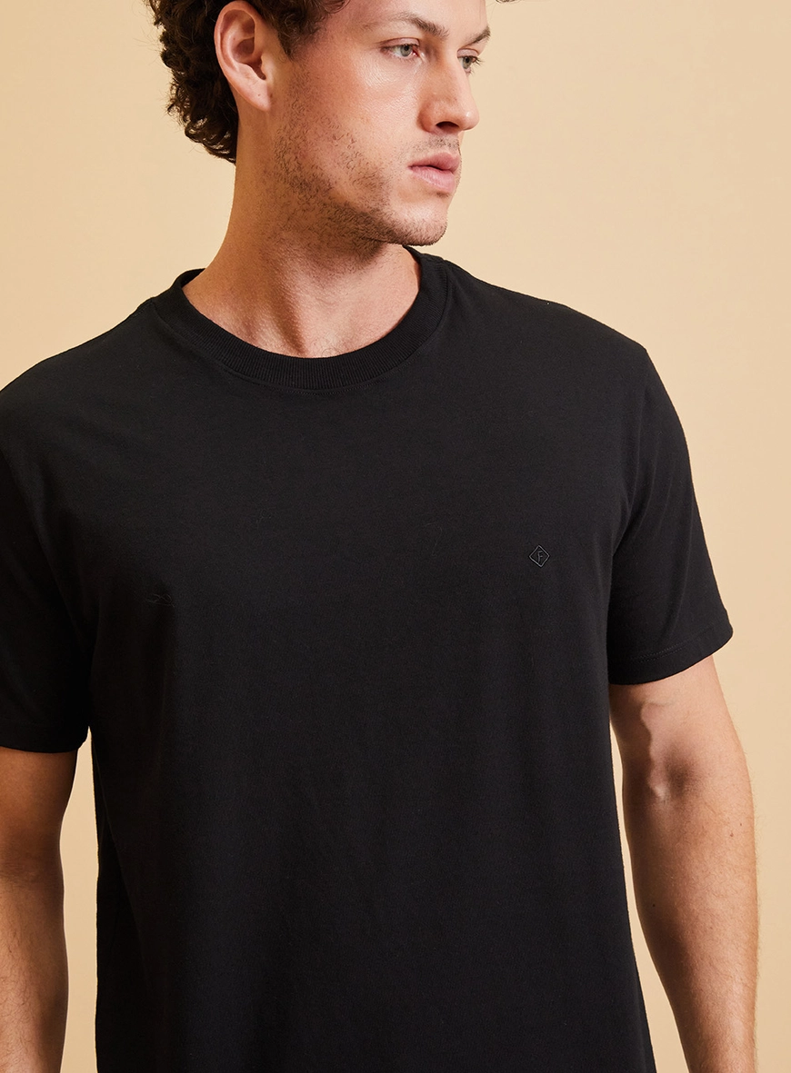 Camiseta Classic Manga Curta Preto