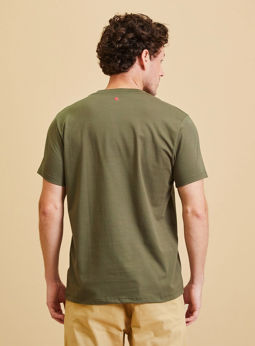 Camiseta Classic Manga Curta Verde Sap