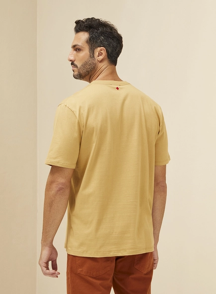 Camiseta Masculina Com Estampa Frontal
