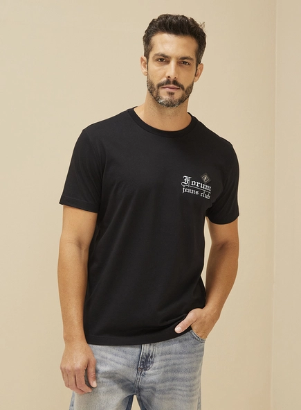 Camiseta Masculina New Slim Com Estampa