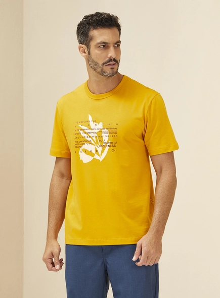 Camiseta Masculina Manga Curta Com Estampa