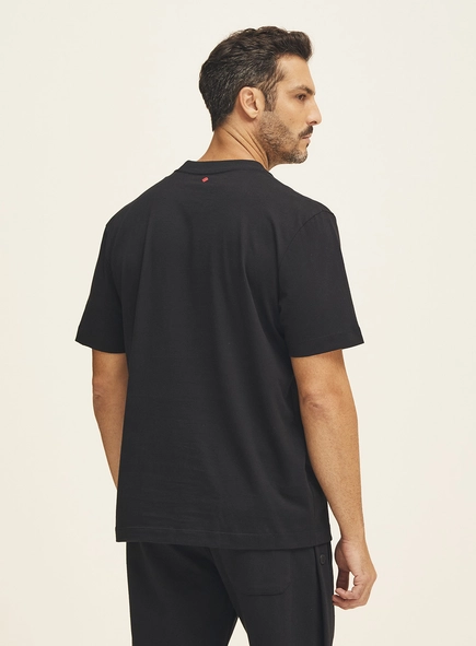 Camiseta Masculina Manga Curta Com Estampa