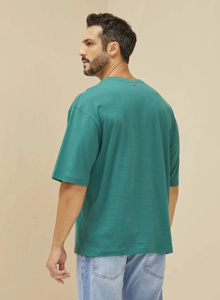 Camiseta Masculina Com Estampa Frontal