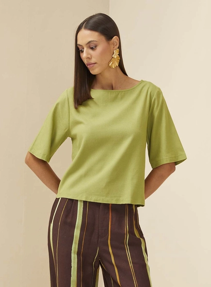 Blusa Ampla Reta