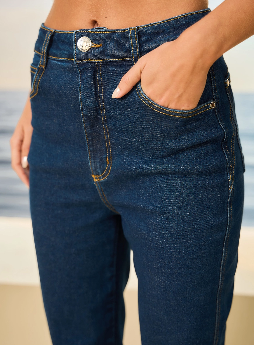 Calça Jeans Feminina Flare Duda Índigo 3