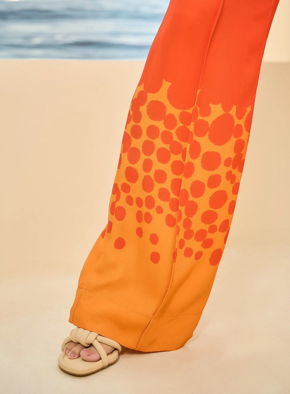 Calça Feminina Pantalona Estampada Estampa 3
