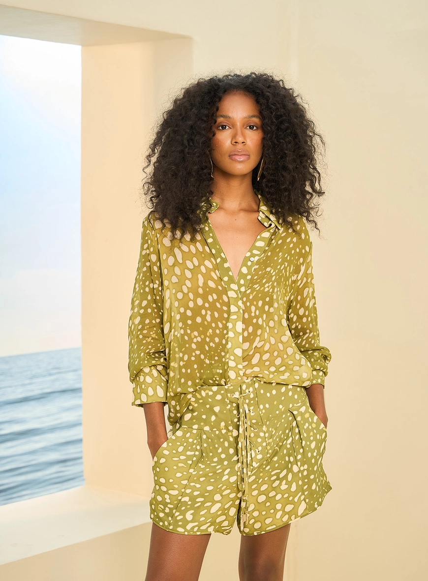 Camisa Feminina Estampada Estampa 1