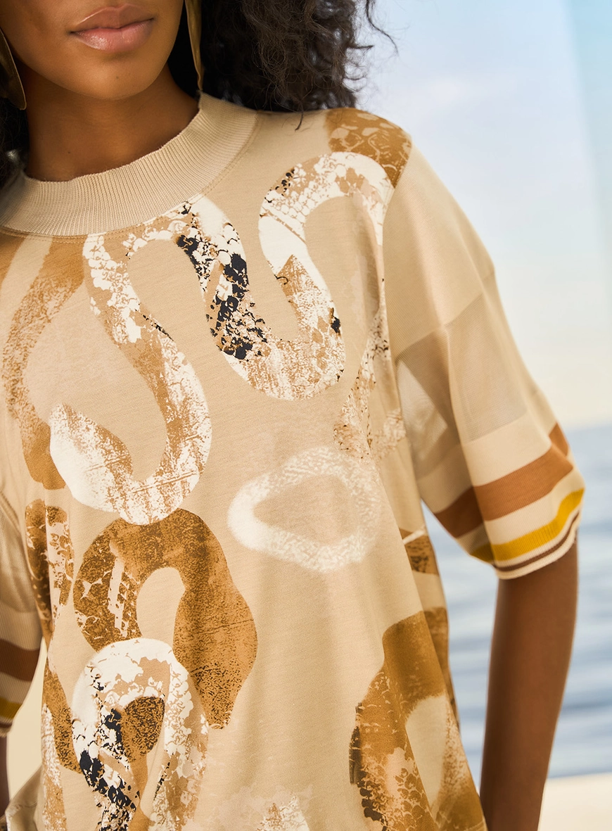 Blusa Feminina T-shirt Estampada Estampa 4