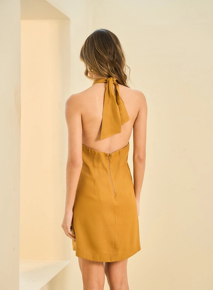 Vestido Curto Frente Única
