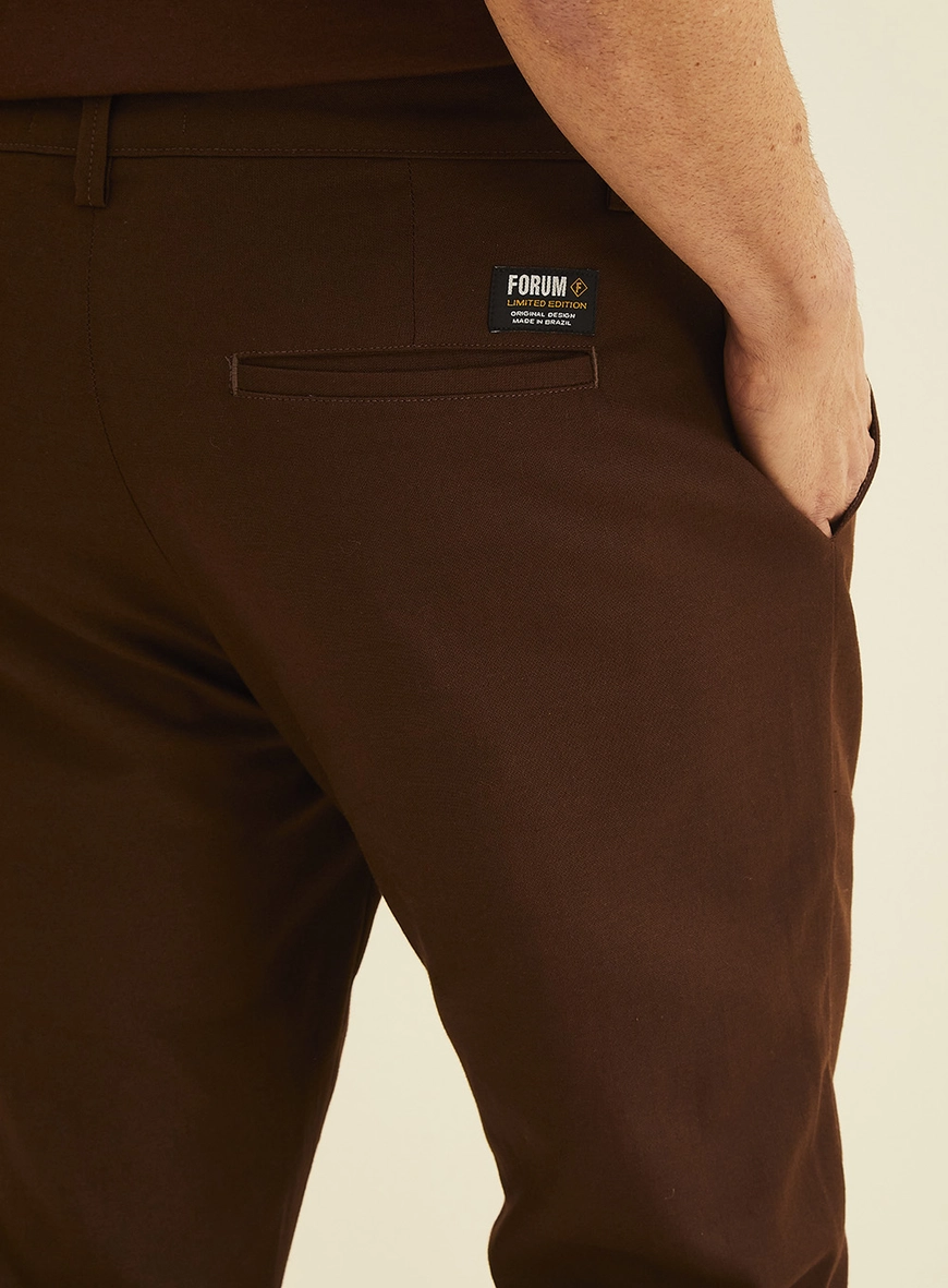 Calça Alfaiataria Vitor Marrom