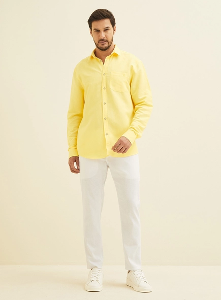 Calça Masculina Johann Em Linho