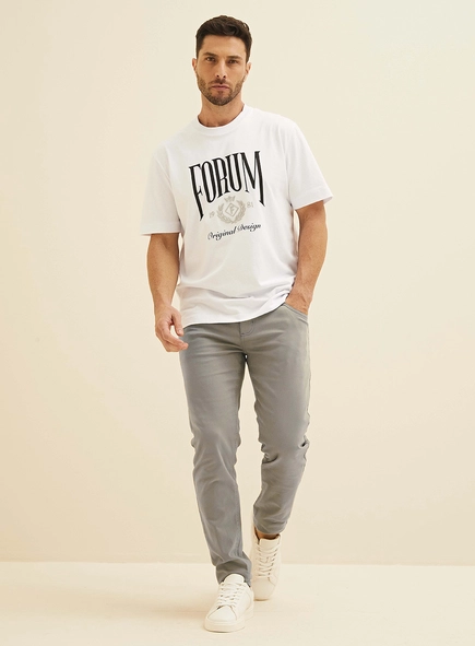 Calça Em Sarja Igor Skinny