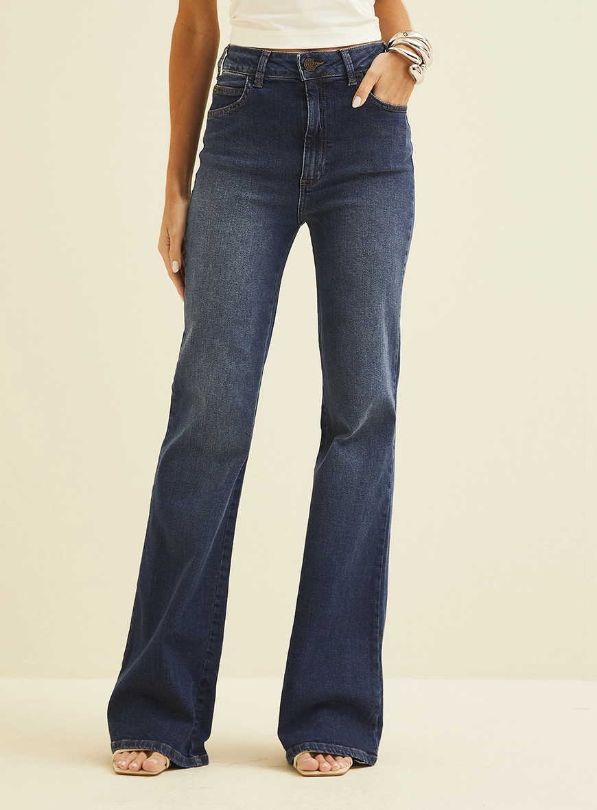 Calça Jeans Feminina Louise Índigo