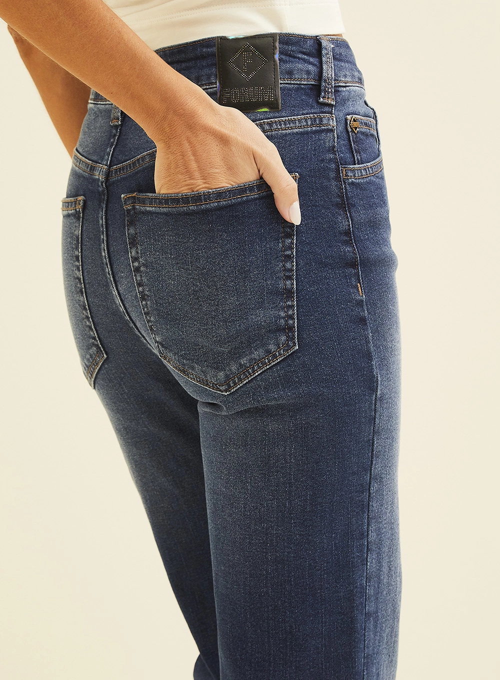 Calça Jeans Feminina Louise Índigo 3