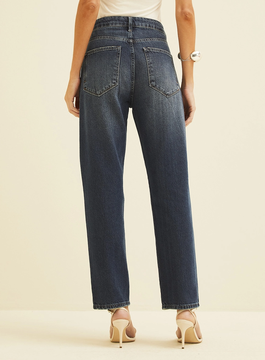 Calça Jeans Feminina Nadia Índigo