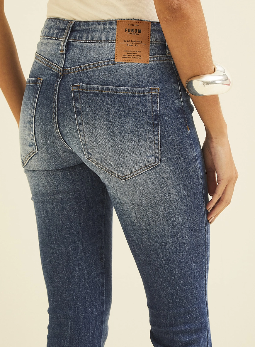 Calça Jeans Marisa Boot Cut Índigo