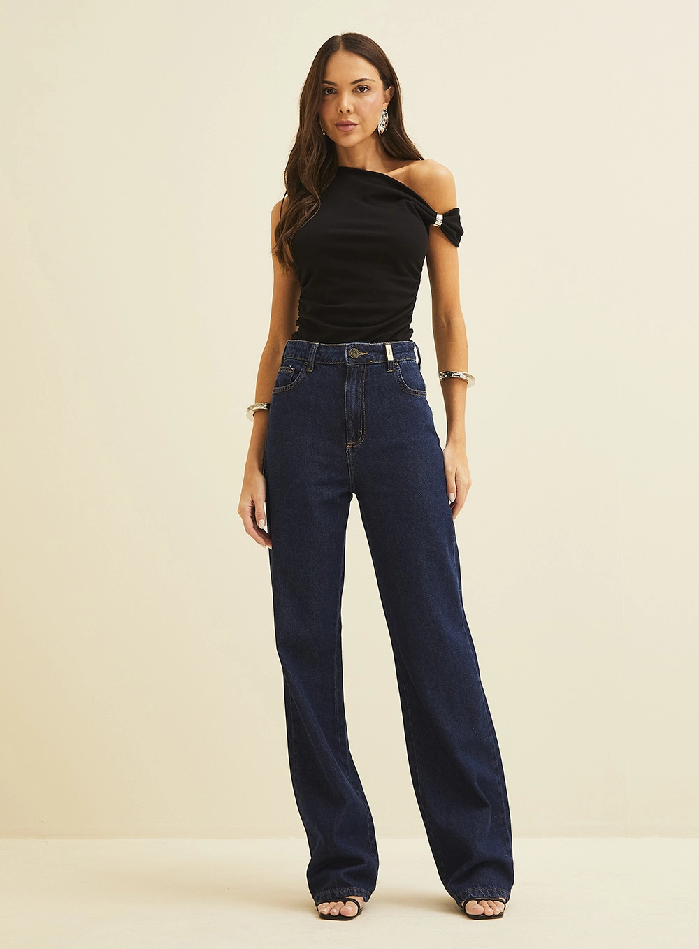 Calça Jeans Feminina Bella Índigo 1