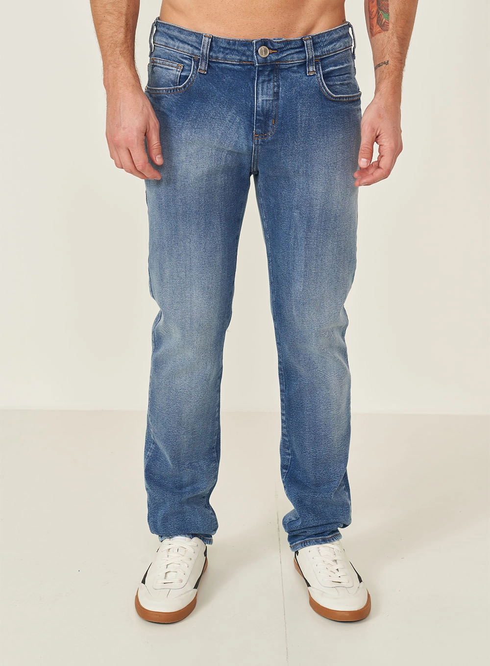 Calça Masculina Jeans Alex Blue Índigo