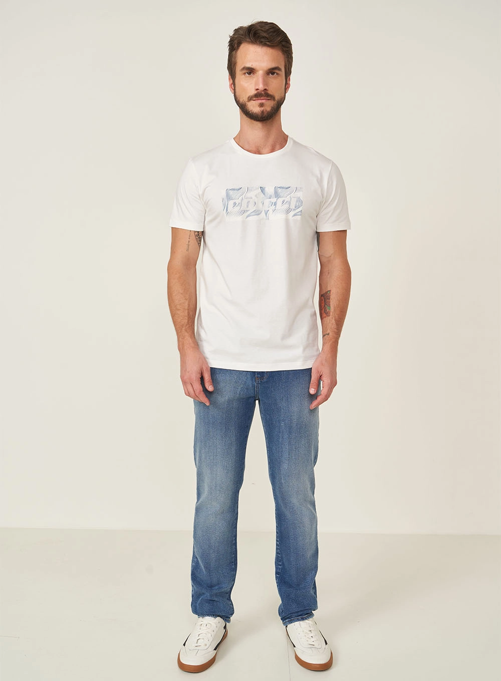 Calça Masculina Jeans Alex Blue Índigo