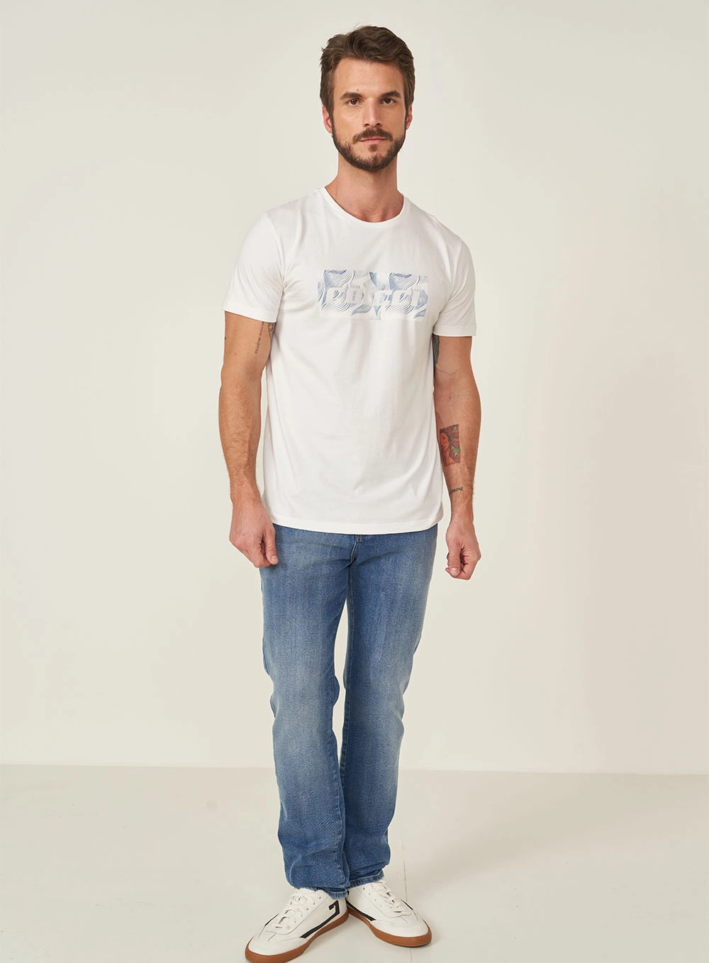Calça Masculina Jeans Alex Blue Índigo