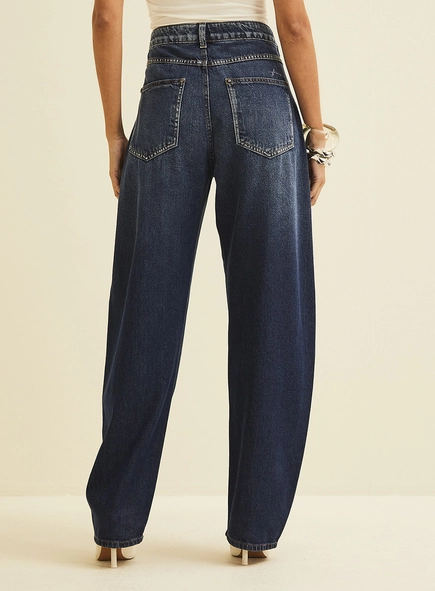 Calça Jeans Feminina Barril