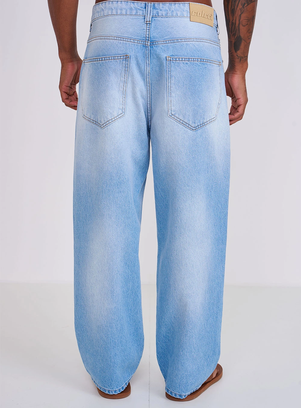 Calça Jeans Masculina Loose Índigo