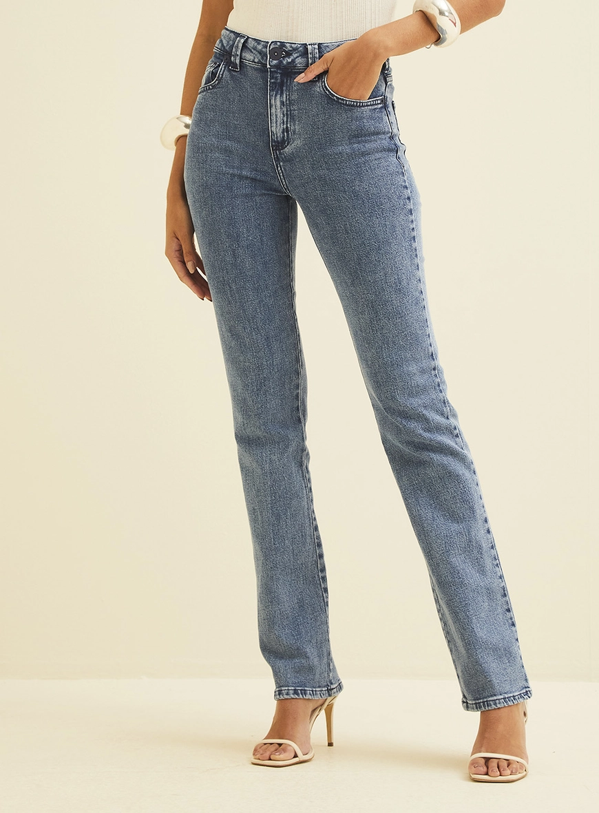 Calça Jeans Marisa Slim Índigo