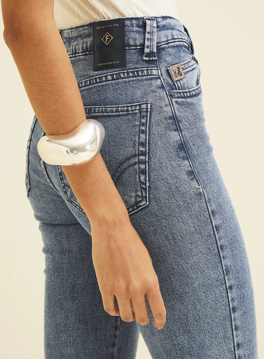 Calça Jeans Marisa Slim Índigo
