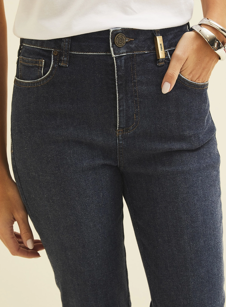 Calça Jeans Marisa Slim Índigo