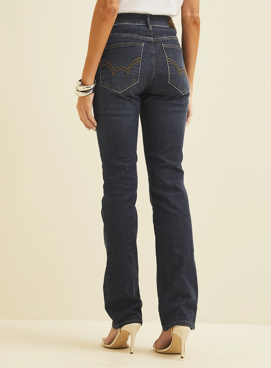 Calça Jeans Marisa Slim Índigo