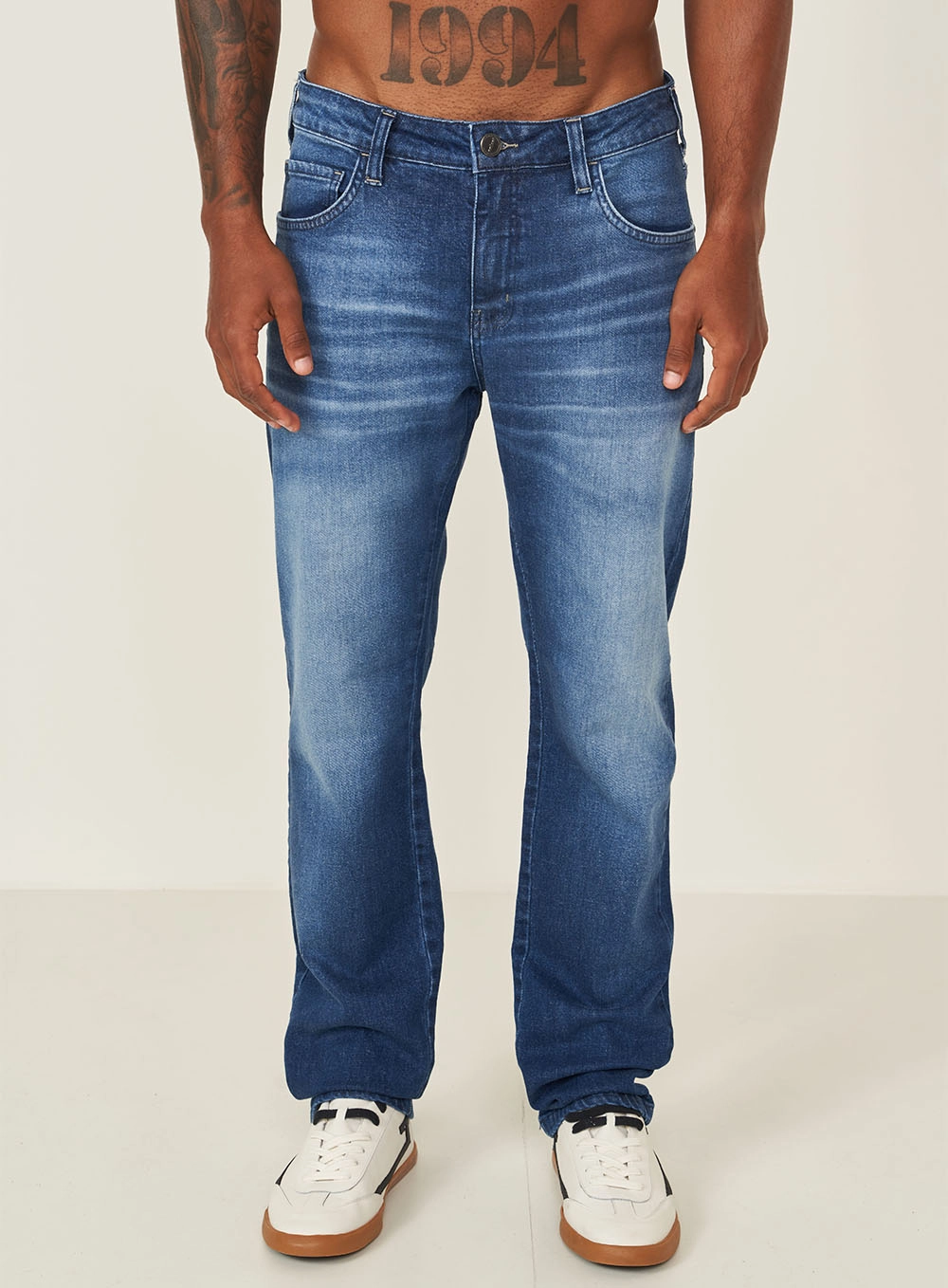 Calça Jeans Masculina Comfort Índigo