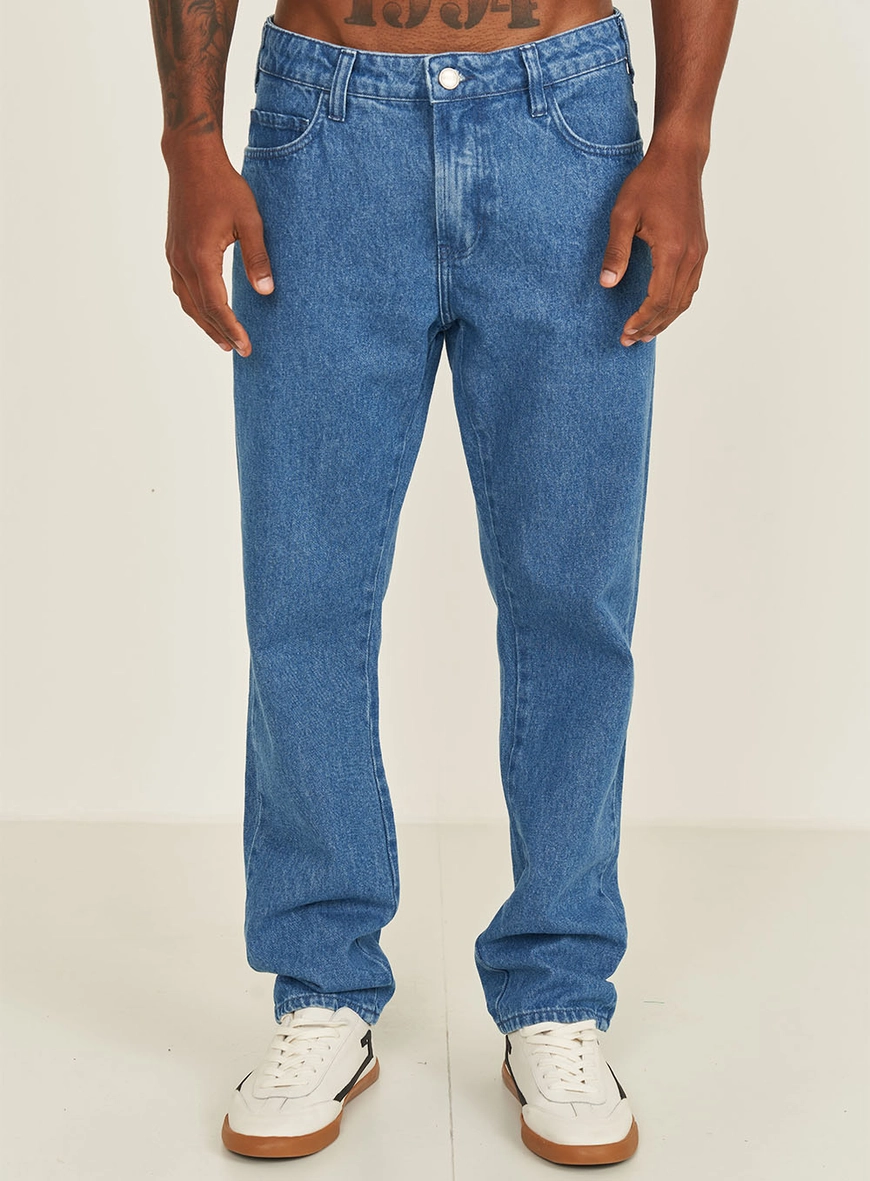 Calça Jeans Reta Nova Masculina