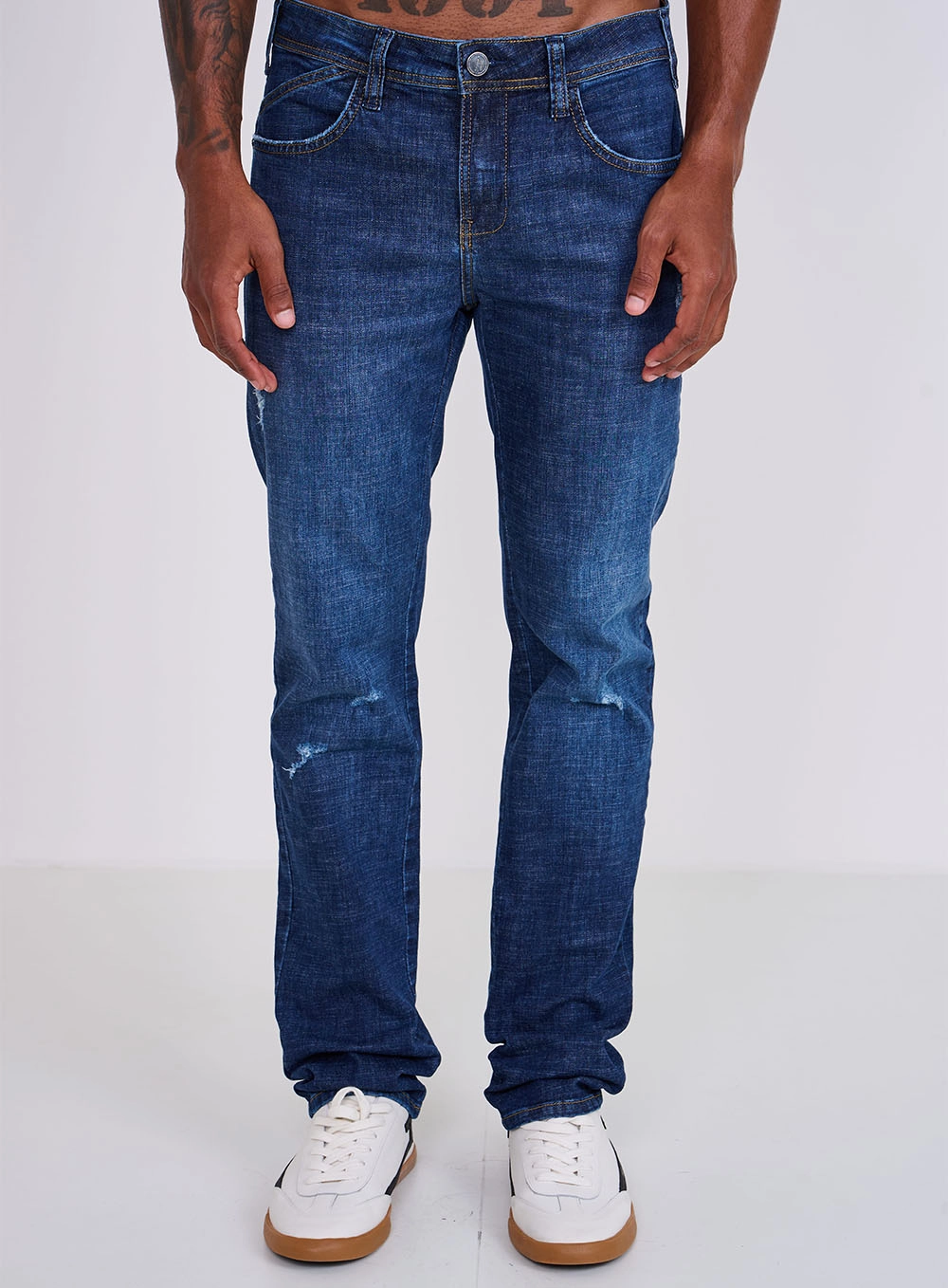 Calça Jeans Alex Slim Índigo