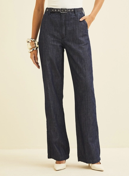 Calça Jeans Bella Com Cinto