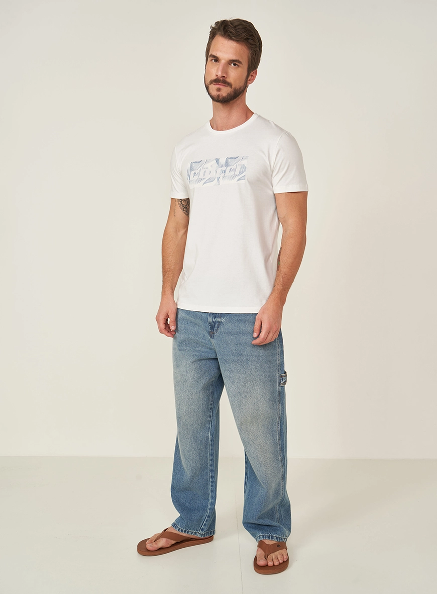 Calça Jeans Masculina Loose