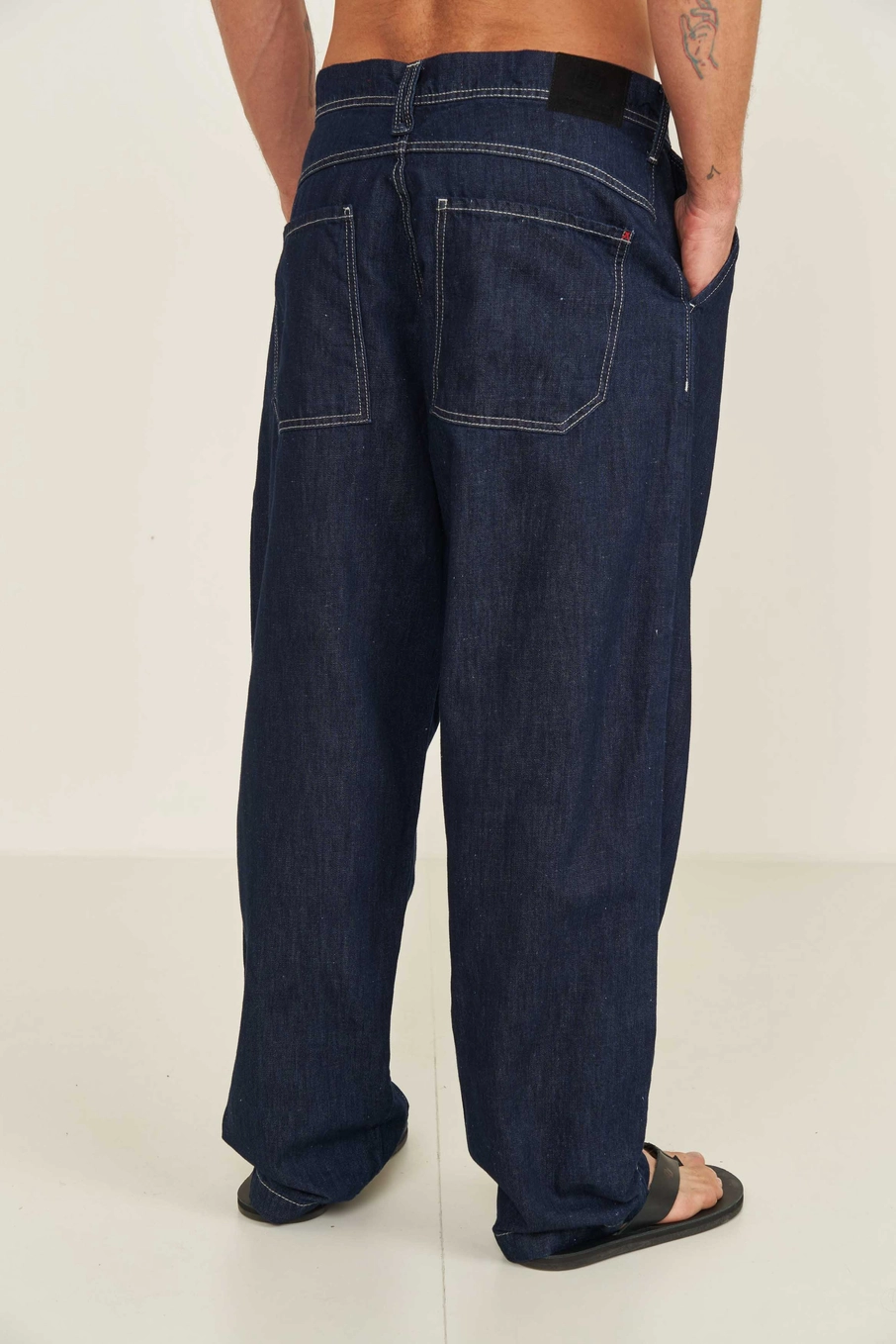 Calça Jeans Masculina - Slouchy Índigo