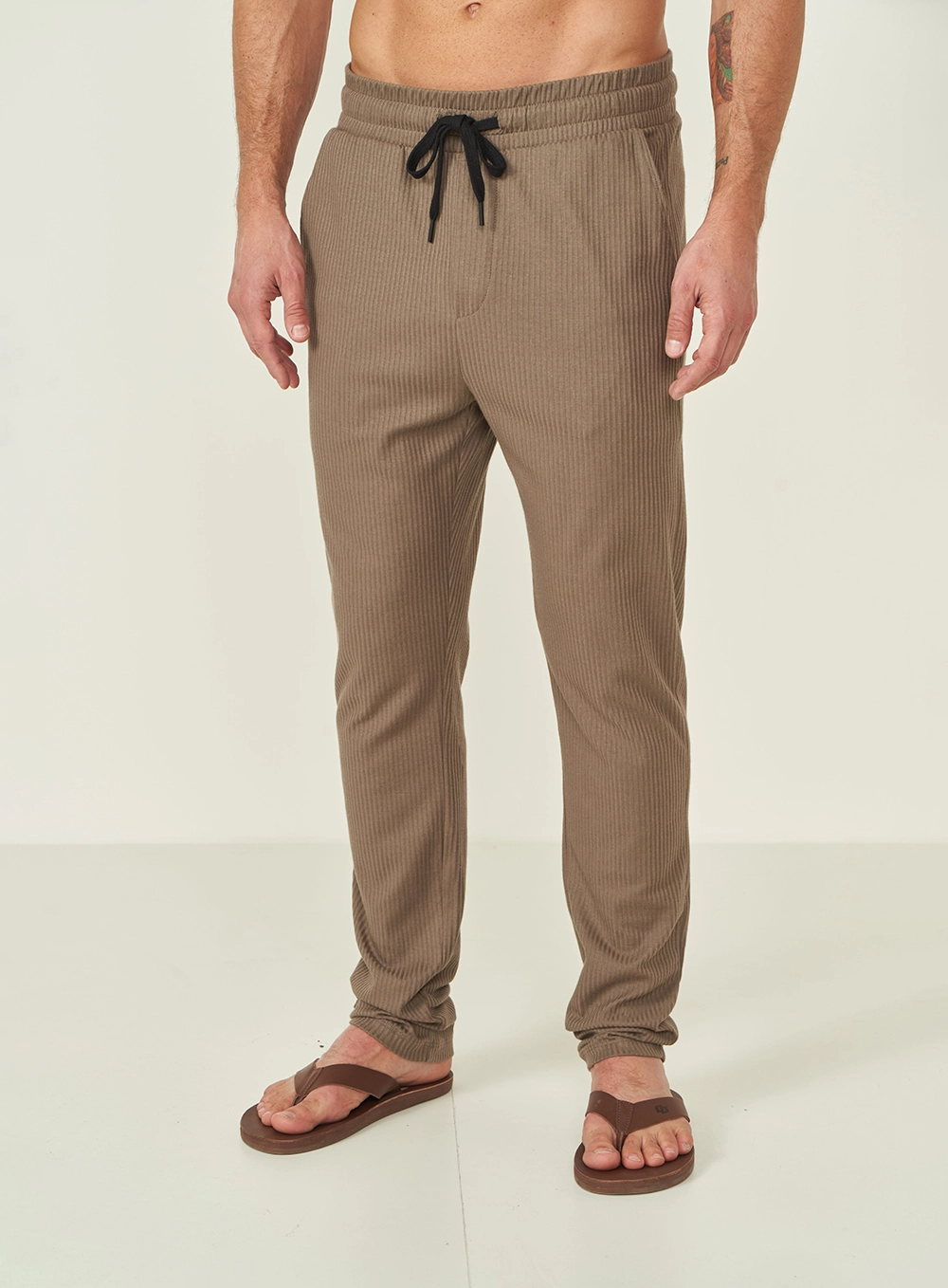 Calça Colcci Bege Cinzas